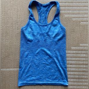 Blue Lululemon Tank Top